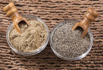 Chia seeds - ground and whole