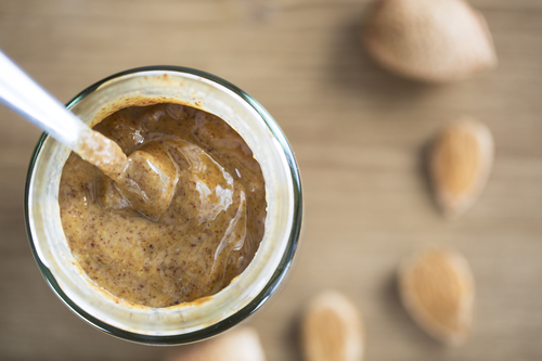 Almond butter in a jar - 12 Steps To A Breakfast Of Champions. Part 1