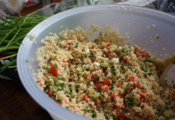 Quinoa tabouli salad