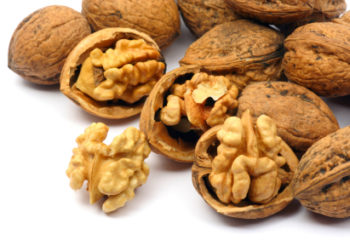 Cracked walnut cores