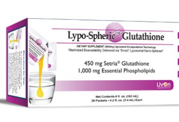 A carton of liposomal glutathione by Livon Labs - Doug Cook RD
