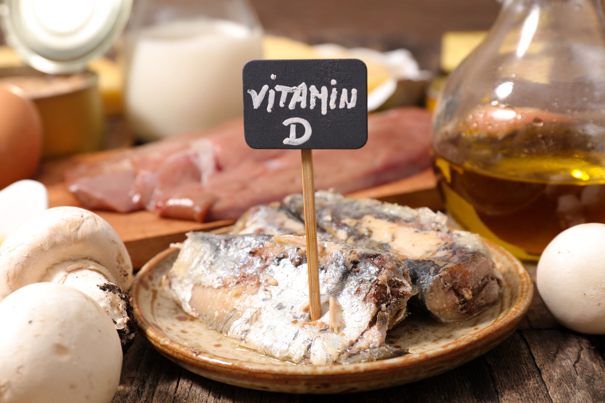 Food sources of vitamin D