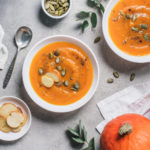 Pumpkin soup 150x150 - Roasted Pumpkin and Carrot Juice Soup
